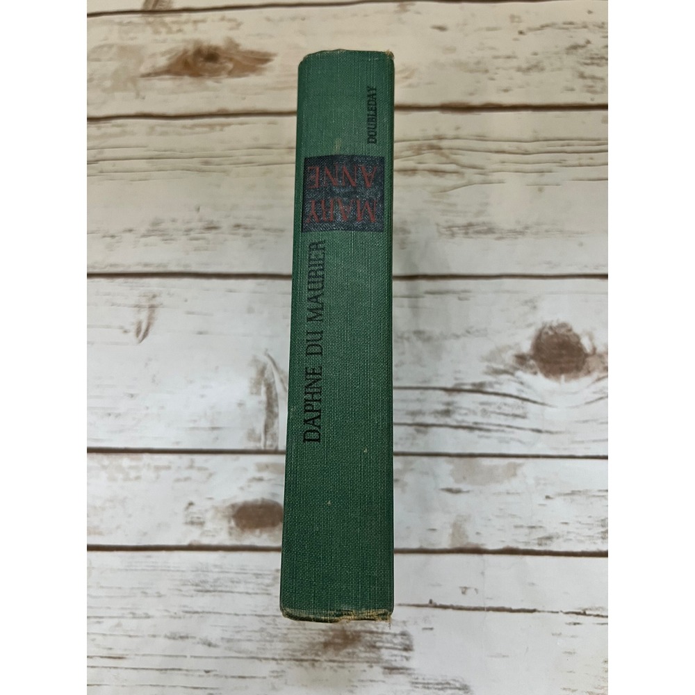 Doubleday Mary Anne Daphne du Maurier Green 1954 Hardcover Historical Fiction OS